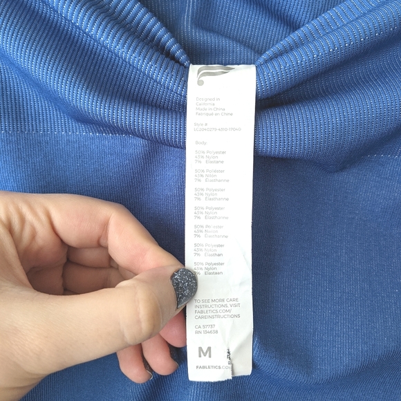 Fabletics m high waisted seamless check leggings - Picture 9 of 9